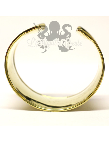 Bracelet en bronze manchette