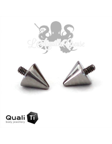 Accessoire Spike QualiTi en titane, pour 1.6 mm