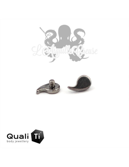Accessoire QualiTi  Virgule en titane, pour 1.2 mm