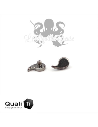 Accessoire QualiTi Virgule en titane - pour 1.6 mm