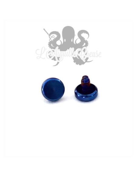 Accessoire pour bijou en 1.6 mm en acier chirurgical pvd - 3 mm