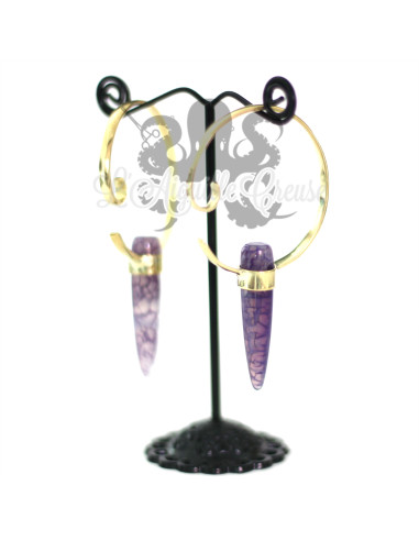 Accessoire Agate et Bronze