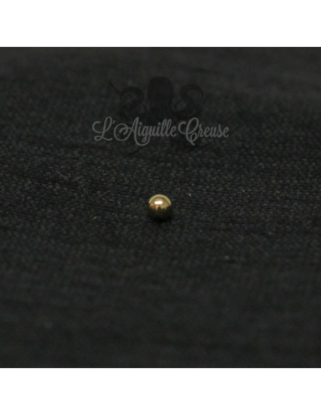 Bille en Or 18 carats, pour bijou en 1 ou 1.2 mm