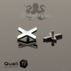 Accessoire QualiTi Croix en titane - pour 1.2 mm
