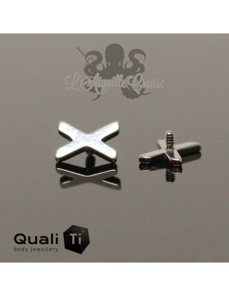 Accessoire QualiTi Croix en titane - pour 1.2 mm