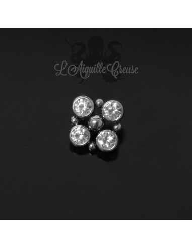 Accessoire en titane pour 1 ou 1.2 mm