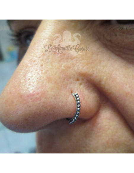 Anneau de narine en Acier chirurgical  316L