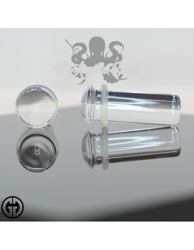 Plug de Conch Transparent Gorilla Glass