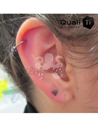 Triangle QualiTi en titane, pour 1.2 mm