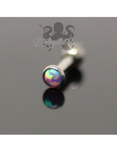 Bijou de cartilage Opale synthétique