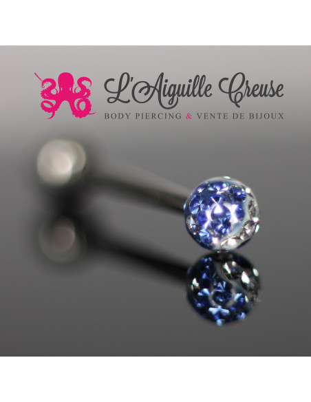 Yin Yang de langue Swarovski