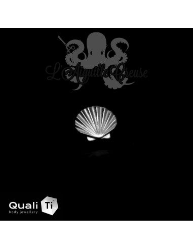Accessoire QualiTi Coquillage en titane - pour 1.2 mm
