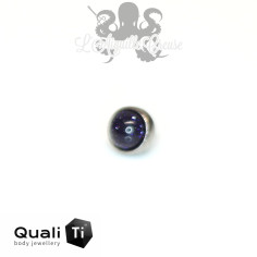 Accessoire QualiTi en titane & goldstone de 3 mm , pour 1.2 mm