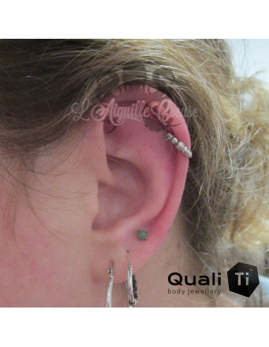 Anneau segmenté esprit celtique, ouverture facile