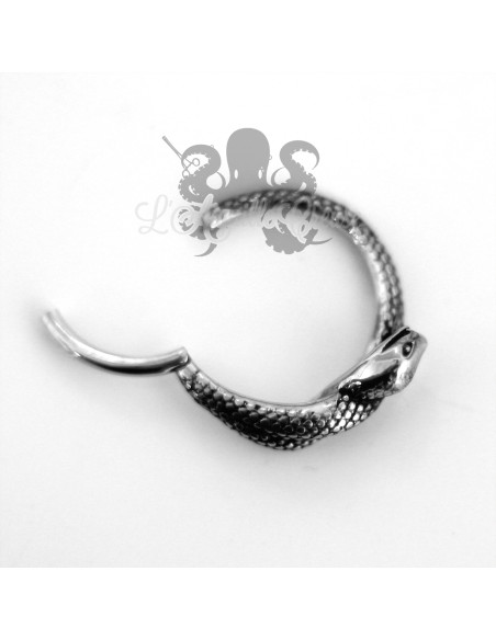 Anneau segmenté serpent, ouverture facile