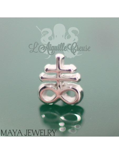 Brimstone en or blanc 14 carats Threadless - Maya