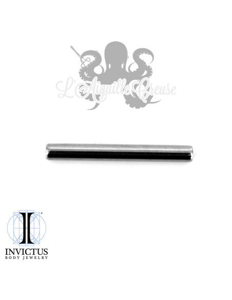 Barbell en titane 1.6 mm threadless Invictus