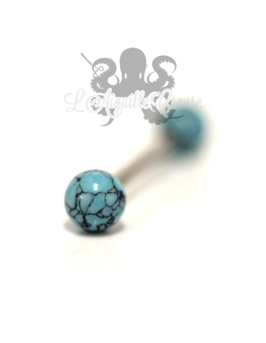 Barbell et Turquoise synthétique