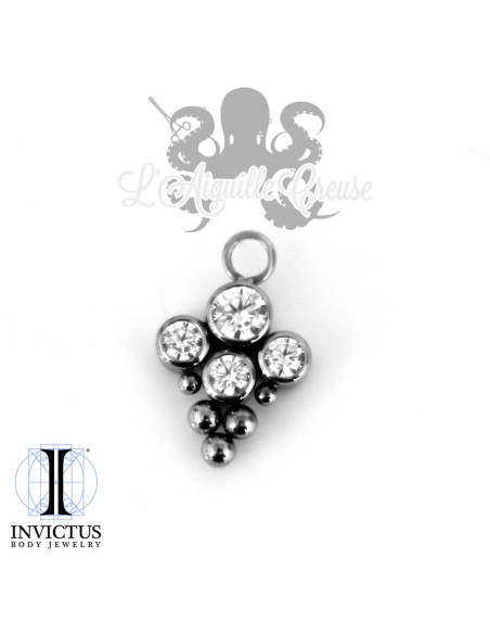 Charm Invictus en titane