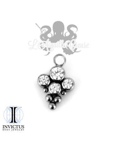 Charm Invictus en titane