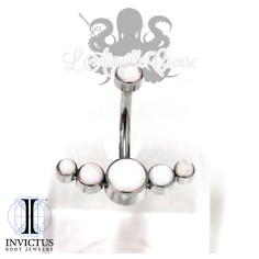 Bijou de nombril Invictus en Titane implantable 2