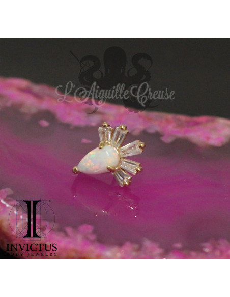 Accessoire en or 14 carats Threadless - Invictus