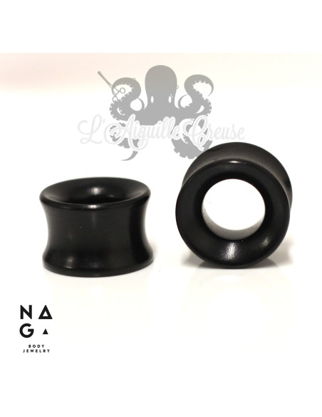 Paire de tunnels en Ebène - NAGABodyJewelry