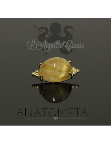 Accessoire Farata ANATOMETAL en or jaune 18 carats pour 1.6 mm