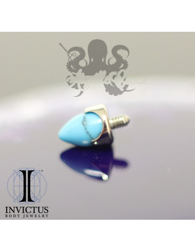 Accessoire Invictus en titane et pierre synthétique- pour 1.2 mm
