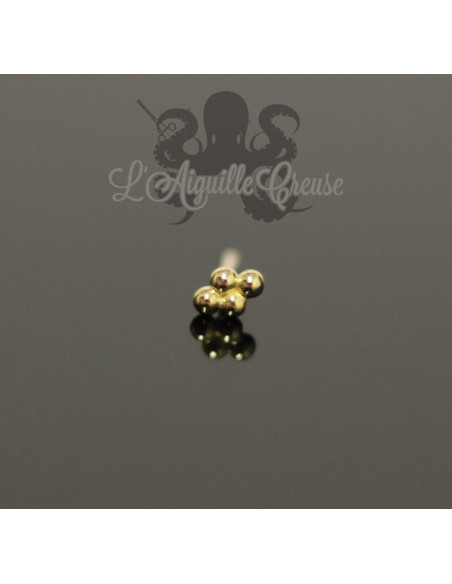 Accessoire en or jaune 18 carats Threadless