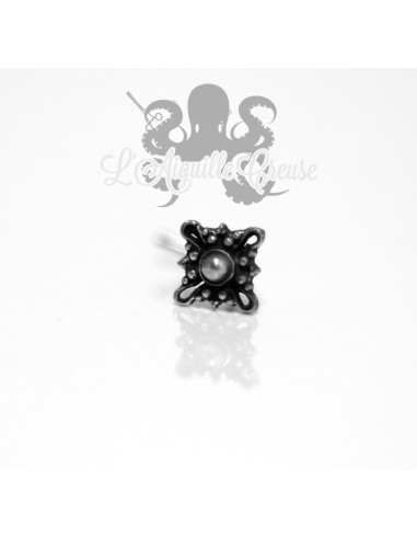 Stud en Argent 925 Fleur