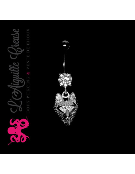 Tête de Loup en argent