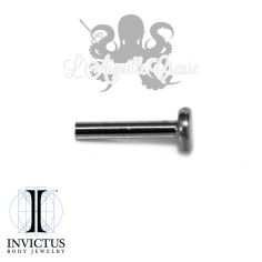 Barre de Labret titane 1.2 mm threadless Invictus 2