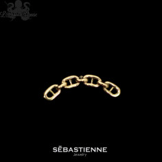 Accessoire Marine Sébastienne cluster en or jaune 18 carats pour 1.2 mm 2