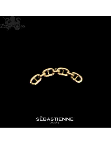 Accessoire Marine Sébastienne cluster en or jaune 18 carats pour 1.2 mm