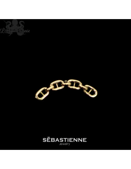 Accessoire Marine Sébastienne cluster en or jaune 18 carats pour 1.2 mm