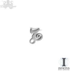 Signe astrologique Invictus en titane Threadless 2