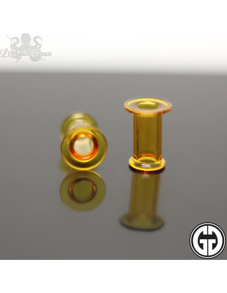 Paire de tunnels Gorilla Glass Honey