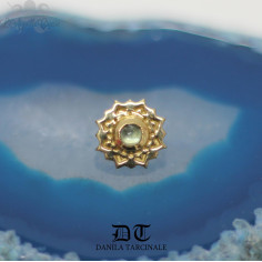 Accessoire "Mandala" Danila Tarcinale en or jaune 18 carats pour 1.2 mm