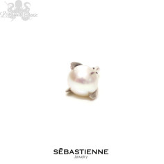 Big Adrien en or blanc 18 carats Threadless - Sébastienne