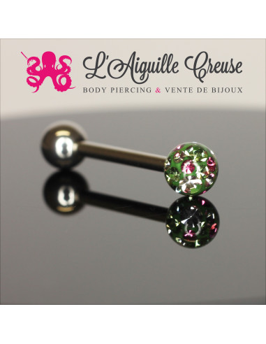 Bijou de langue Swarovski Galaxy