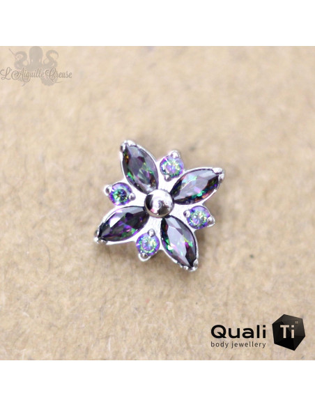 Accessoire QualiTi en titane & zircons - pour 1 ou 1.2 mm