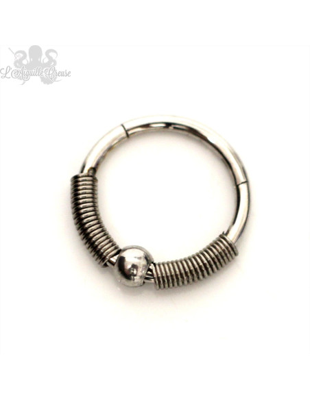 Anneau segmenté en acier 315L, ouverture facile