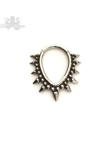 Anneau segmenté en acier 315L, ouverture facile