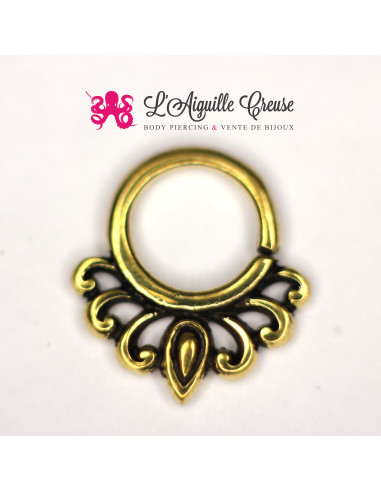 Anneau de septum en bronze