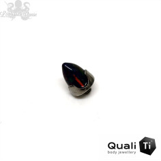 Spike d'opale synthétique QualiTi en titane - pour 1 ou 1.2 mm 2