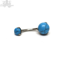 Bijou de nombril Invictus en Titane implantable 2