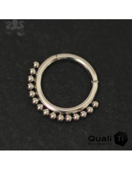 Anneau segmenté en titane QualiTi
