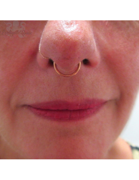 Anneau articulé en or rose 18 carats