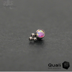 Accessoire QualiTi en titane et zircon premium, pour 1 ou 1.2 mm 2